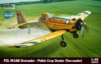 IBG 48002 1:48 Polish utility aircraft PZL M18B Dromader Polish Crop Duster (Two-seater)