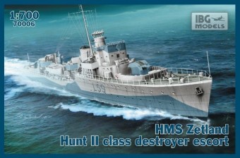 IBG 70001 1:700 ORP SLAZAK 1943 Hunt II Class Destroyer Escort