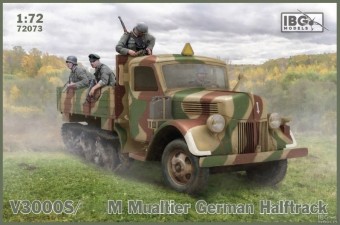 IBG 72073 1:72 V3S /SSM Maultier German Halftrack