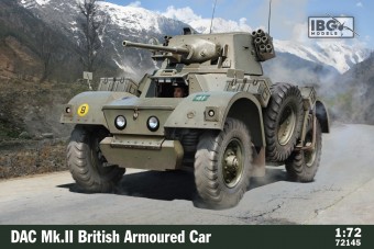 IBG 72145 1:72 British Daimler Armoured Car DAC Mk.II