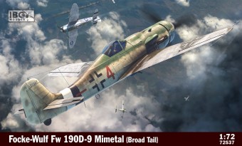IBG 72537 1:72 German Fighter Aircraft Focke-Wulf Fw 190D-9 Mimetall (Broad Tail)