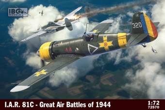 IBG 72570 1:72 Romanian Monoplane I.A.R 81C - Great Air Battles of 1944