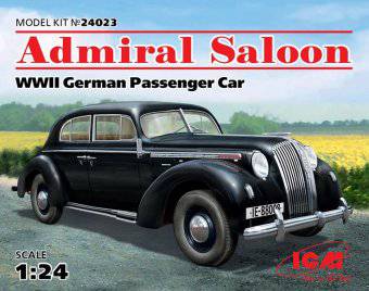 ICM 24023 Admiral Saloon WWII German Passenger Car 1:24