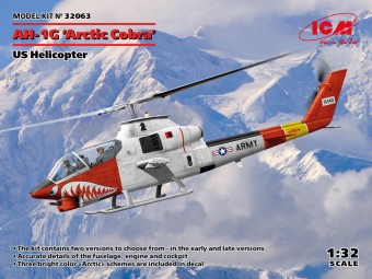 ICM 32063 AH-1G 'Arctic Cobra', US Helicopter 1:32
