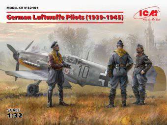 ICM 32101 German Luftwaffe Pilots(1939-1945) 1:32