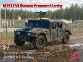 ICM 35437 M1025A2 Hummer Armament Carrier 1:35