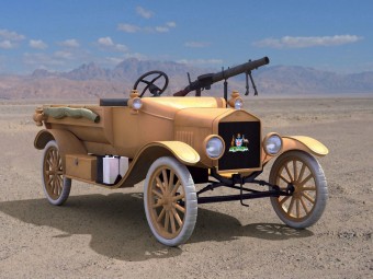 ICM 35663 Model T 1917 LCP,WWI Australian Army Car 1:35