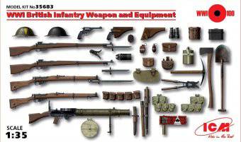 ICM 35683 WWI British Infantry W&E 1:35