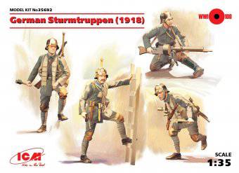 ICM 35692 German Sturmtruppen (1918) 1:35