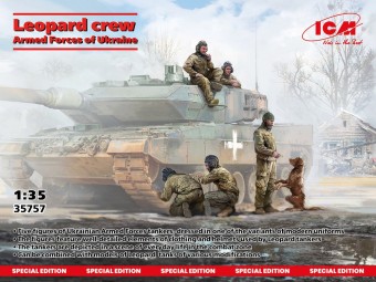 ICM 35757 Leopard crew of the Armed Forces of Ukraine 1:35
