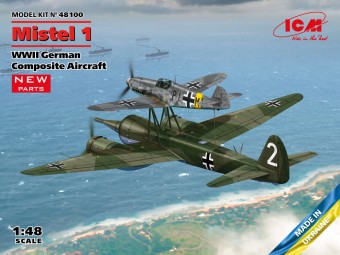 ICM 48100 Mistel 1, WWII German Composite Aircraft 1:48