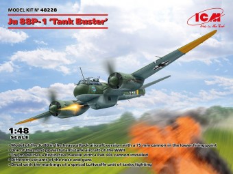 ICM 48228 Ju 88P-1 Tank Buster 1:48