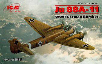 ICM 48235 Ju 88A-11 WWII German Bomber 1:48