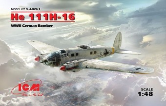 ICM 48263 He 111H-16, WWII German Bomber 1:48