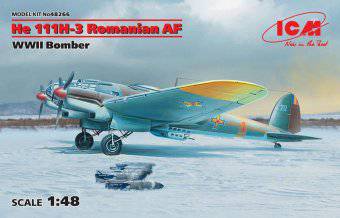 ICM 48266 He 111H-3 Romanian AF WWII Bomber 1:48