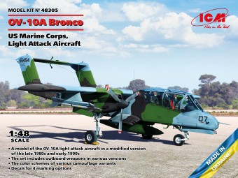 ICM 48305 1:48 OV-10Ð Bronco US Marine Corps, Light Attack Aircraft