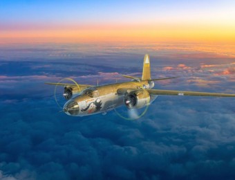ICM 48323 B-26G Marauder, WWII American/France Bomber 1:48