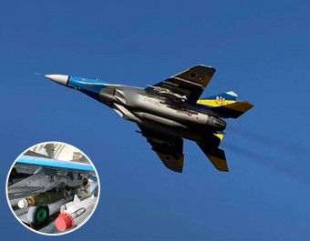 ICM 72144 MiG-29 of Ukrainian Air Forces with JDAM-ER bombs 1:72