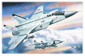 ICM 72151 MiG-31 Foxhound Russian Heavy Interceptor Fighter 1:72