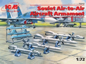 ICM 72212 1:72 Soviet Air-to-Air Aircraft Armament