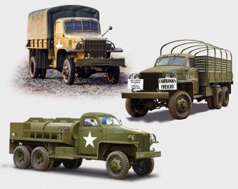 ICM DS3528 WWII US military vehicles 1:35