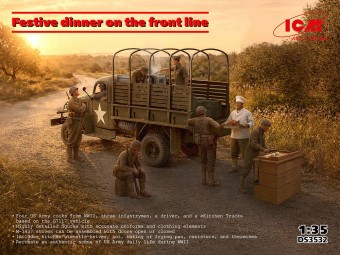 ICM DS3532 Festive dinner on the front line 1:35