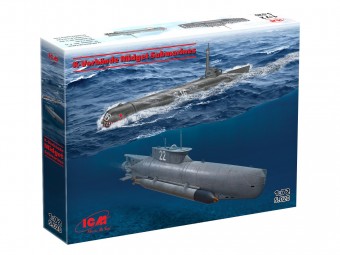 ICM S.020 1:72 K-Verbande Midget Submarines (Seehund and Molch)