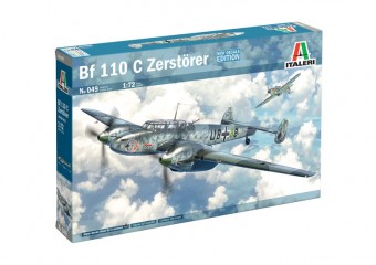 Italeri 0049 1:72 Bf 110 C Zerstorer