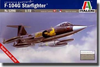 ITALERI 1296s 1:72 F-104G STARFIGHTER Recce