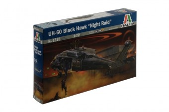 ITALERI 1328S 1:72 UH-60 BLACK HAWK NIGHT RAID