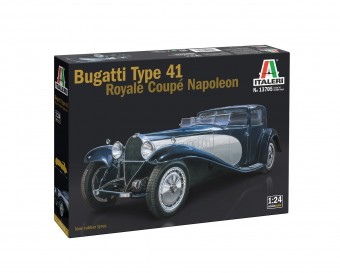 Italeri 13705 1:24 Bugatti Type 41 Royal Coupe Napoleon