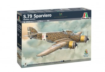 Italeri 1412 1:72 S.79 Sparviero Bomber version