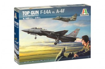 ITALERI 1422s 1:72 Top Gun F-14A vs A-4M