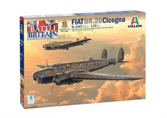 Italeri 1447 1:72 Fiat BR-20 Cicogna Battle Of Britain