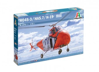 Italeri 1476 1:72 American Helicopter HO4S-3 / HAS.7 / H-19 - New Decals Edition