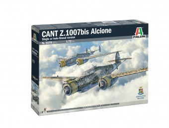 Italeri 1479 1:72 Italian Medium Bomber Cant Z.1007bis Alcione (Single or twin-finned version)