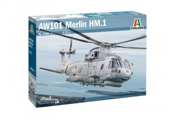 Italeri 1486 1:72 British Combat Helicopter AgustaWestland AW101 Merlin HM.1