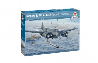 ITALERI 1489 1:72 German Bomber Junkers Ju 88 A-4/17 Torpedo Bomber