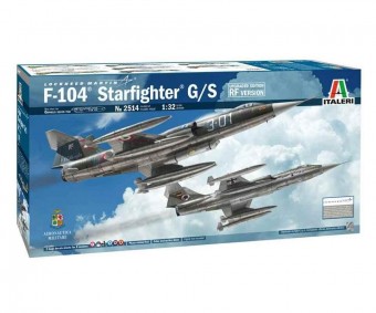ITALERI 2514s 1:32 F-104 STARFIGHTER G/S Upgr.Edit. RF Version with GREEK DECALS