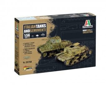 Italeri 25768 1:56 Italian Tanks and Semoventi