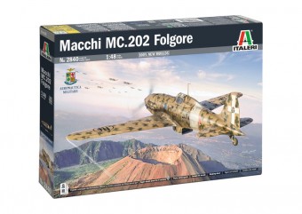ITALERI 2840 1:48 Italian fighter aircraft Macchi MC 202 Folgore