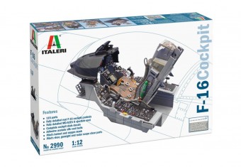 Italeri 2990 1:12 F-16 Fighting Falcon Cockpit
