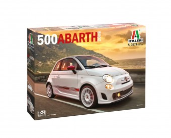 Italeri 3674 1:24 Fiat 500 Abarth 2008