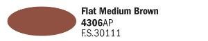 Italeri 4306AP Flat Medium Brown - Acrylic Paint (20 ml)