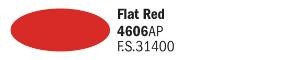 ITALERI 4606AP Flat Red  - Acrylic Paint (20 ml)