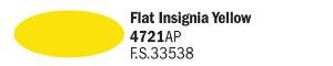 Italeri 4721AP Flat Insignia Yellow - Acrylic Paint (20 ml)