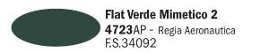 Italeri 4726AP Flat Dark Green - Acrylic Paint (20 ml)