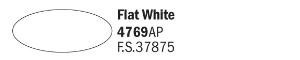 ITALERI 4769AP Flat White - Acrylic Paint (20 ml)