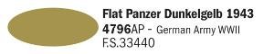 ITALERI 4796AP Flat Panzer Dunkelgelb 1943 - Acrylic Paint (20 ml)
