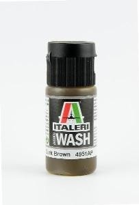 Italeri 4951AP ITALERI Model Wash: DARK BROWN (20 ml)
